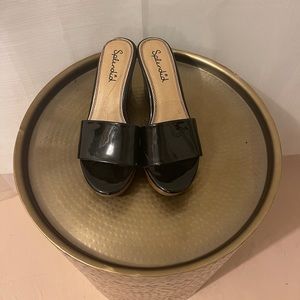 New w/o Splendid Platform Wedges